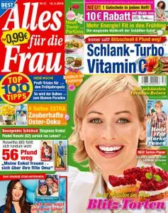 Alles für die Frau – 16. März 2018