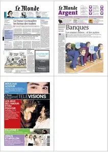 Le Monde + Suppléments 8 et 9 Février 2009