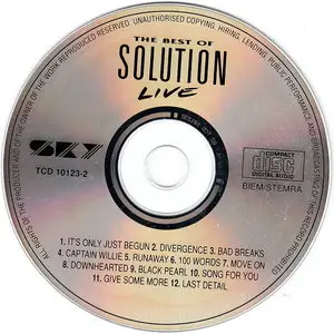Solution - The Best Of Solution ~ Live (1991)