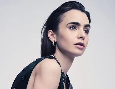 Lily Collins by Nathaniel Goldberg for V Magazine #140 Spring Preview 2023