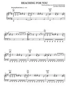 Reaching For You - Lincoln Brewster, Paul Baloche (Piano-Vocal-Guitar)