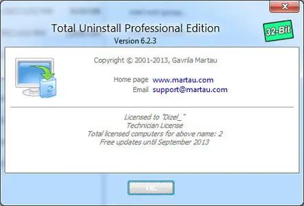 Total Uninstall Pro 6.2.3 Multilanguage