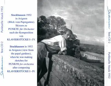 Karlheinz Stockhausen - Text-CD 2 - Punktuelle Musik 1952 & Gruppen-Komposition 1952-55 (2007) {Stockhausen-Verlag T-CD 2}