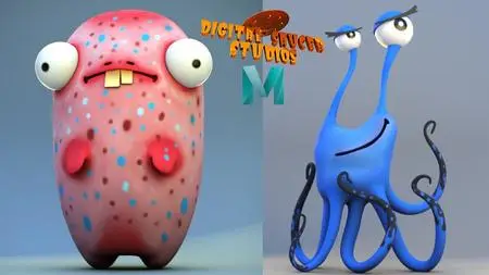 Modeling and Rendering Cute Characters in Maya 2020