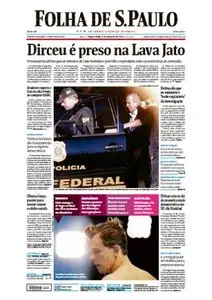 Folha de São Paulo - 4 de agosto de 2015 - Terça