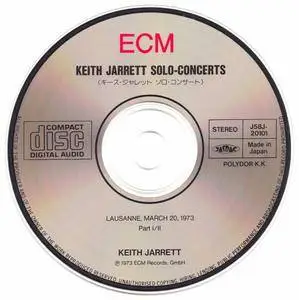 Keith Jarrett -  Solo Concerts: Bremen / Lausanne (1973) {2 CD Set ECM-Polydor Japan, J58J 20100-1, Early Press rel 1986}