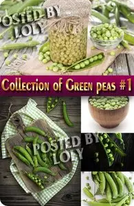 Food. Mega Collection. Green peas # 1 - Stock Photo