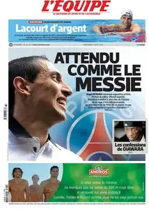 L'Equipe du Mercredi 5 Août 2015