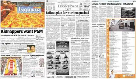 Philippine Daily Inquirer – January 25, 2009