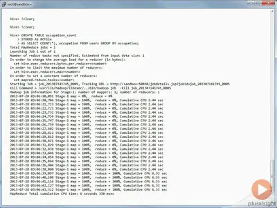 Pluralsight - SQL on Hadoop - Analyzing Big Data with Hive
