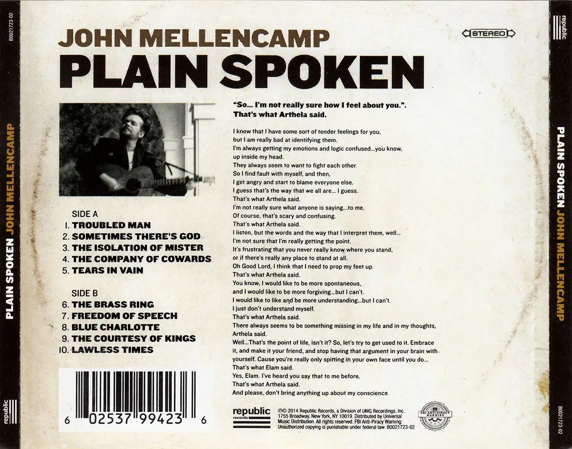 john mellencamp flac free download