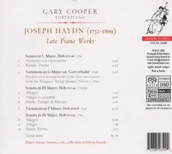 Gary Cooper - Haydn: Late Piano Works (2009)