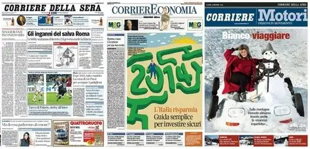 Il Corriere della Sera (23-12-13) + Economia+Corr. MOTORI