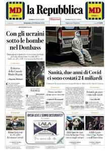 la Repubblica - 20 Febbraio 2022