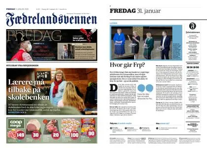 Fædrelandsvennen – 31. januar 2020