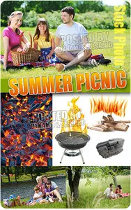 Summer Picnic - UHQ Stock Photo