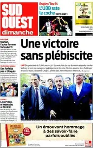 Sud Ouest Du Dimanche 30 Novembre 2014
