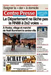Centre Presse Aveyron - 16 Décembre 2023