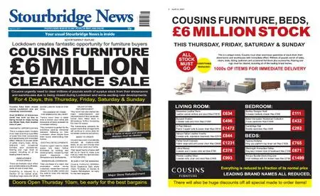 Stourbridge News – April 22, 2021