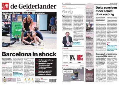 De Gelderlander - Veluwezoom Oost – 18 augustus 2017