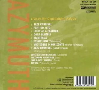 Azymuth - Live At The Copacabana Palace (2003) {Snap}