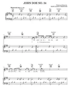 John doe no 24 - Mary Chapin Carpenter (Piano-Vocal-Guitar)