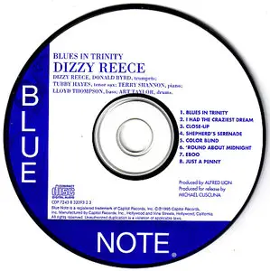 Dizzy Reece - Blues in Trinity (1995)