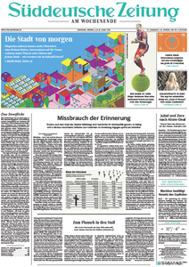 Süddeutsche Zeitung vom Samstag/Montag, 04./06. April 2015