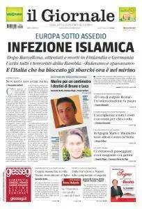 il Giornale - 19 Agosto 2017