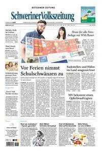 Schweriner Volkszeitung Bützower Zeitung - 09. Juni 2018