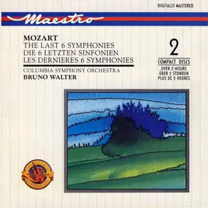 Bruno Walter, Columbia Symphony Orchestra - Wolfgang Amadeus Mozart: The Last 6 Symphonies (1989)