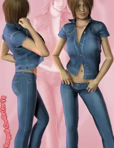CowGirl Outfit for V4