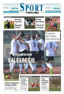 La Prealpina Sport - 20 Marzo 2017