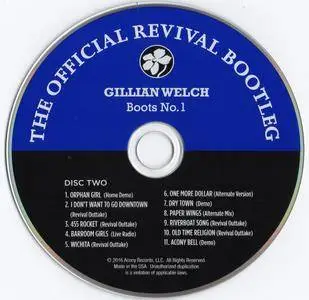 Gillian Welch - Boots No.1 - The Official Revival Bootleg (2016) {2CD Acony Records ACNY-1601}