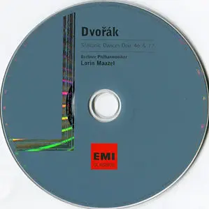 Dvorak - Berliner Philharmoniker, Maazel - Slavonic Dances opp. 46 & 72 (1989, ReIssue 2005)