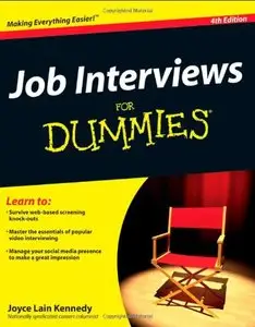 Job Interviews For Dummies, 4th edition