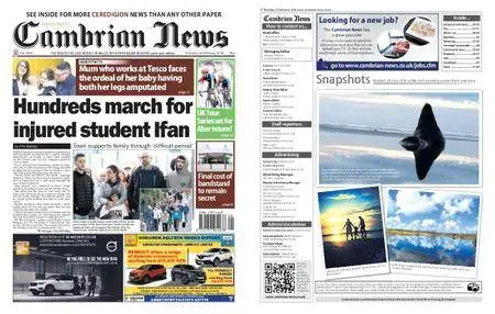 Cambrian News Aberystwyth – 22 February 2018