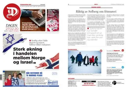 Dagen Norge – 27. februar 2020