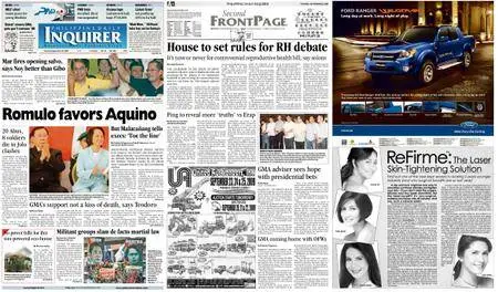 Philippine Daily Inquirer – September 22, 2009