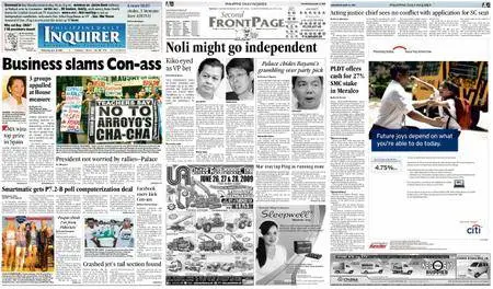 Philippine Daily Inquirer – June 10, 2009