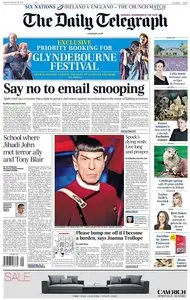 The Daily Telegraph UK - Saturday, 28 February 2015