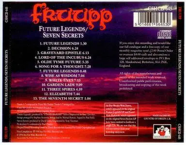 Fruupp - Future Legends `73 & Seven Secrets `74 (1996)