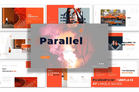 Parallel Slides - PowerPoint Presentation Template