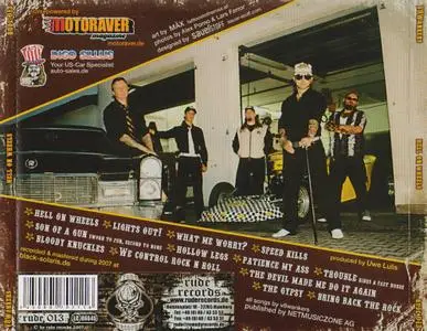 V8Wankers - Hell On Wheels (2007)