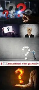 Photos - Businessman with question 7