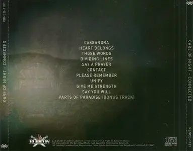 Care Of Night - Connected (2015) {Japanese Edition} * RE-UP *