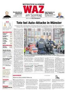 WAZ Westdeutsche Allgemeine Zeitung Sonntagsausgabe - 08. April 2018