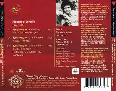Loris Tjeknavorian, National Philharmonic Orchestra - Alexander Borodin: Symphonies Nos. 1-3 (2004)