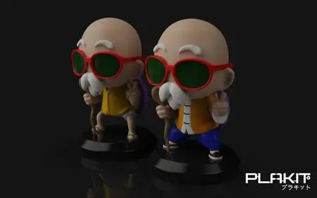 PlaKit DBZ MASTER ROSHI