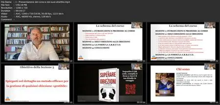 La Gestione Delle Obiezioni: Video Corso + Kindle Compreso